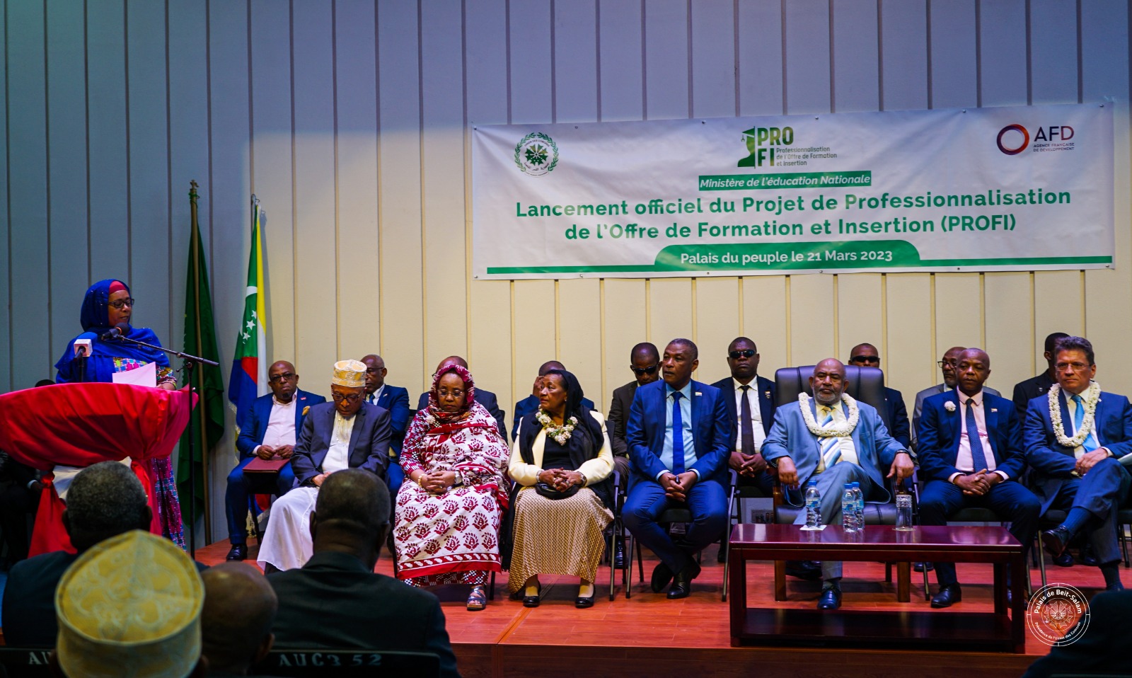image Lancement du projet PROFI :   Azali donne le coup d’envoi